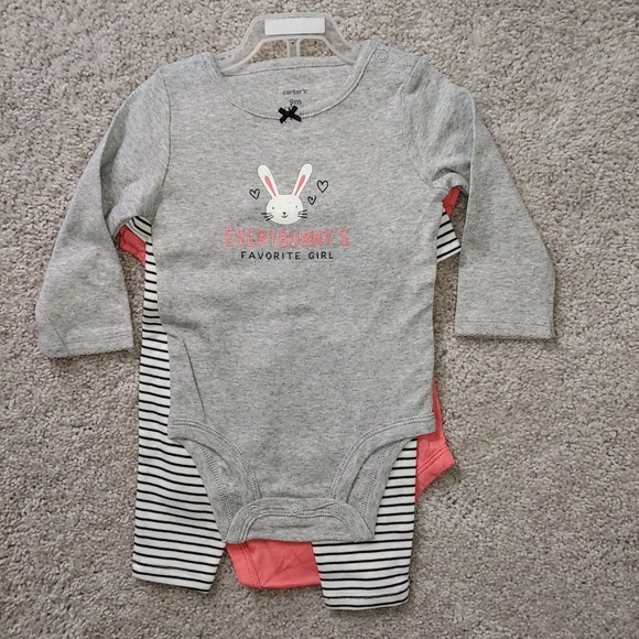 carter's baby 3 piece set